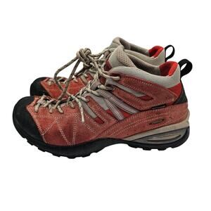 Asolo Trinity WP Women's Size 9 Hiking Shoes Orange Black Waterproof